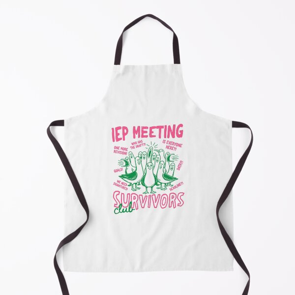 Item preview, IEP Meeting Survivors Club SPED Teacher Seagull designed and sold by nryum.