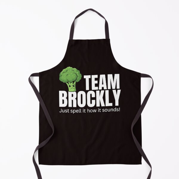 Item preview, Team Brockly Funny Food Typography Design designed and sold by ImeldaSparks.