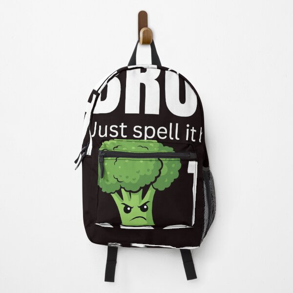 Item preview, Team Brockly Funny Food Typography Design designed and sold by ImeldaSparks.
