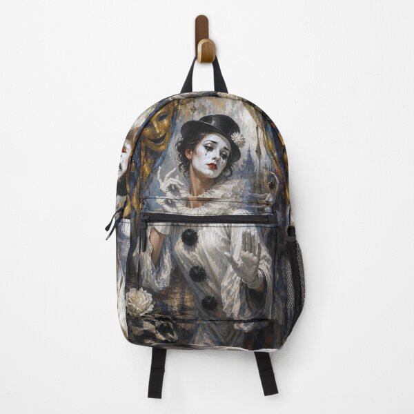 Item preview, An Elegant female Pierrot painting. designed and sold by GalleryKauffeld.