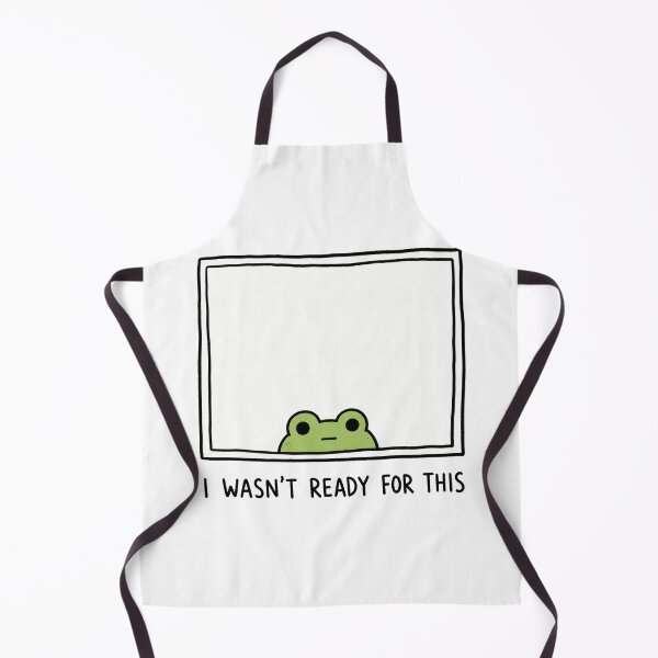 Item preview, I Wasn't Ready for This Funny Frog Meme Cute Animal Humor Reaction designed and sold by MonkiFlipp.