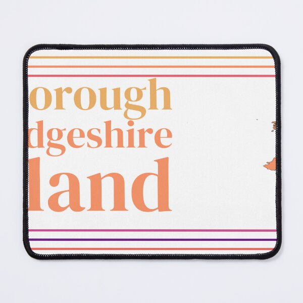 Item preview, Peterborough Cambridgeshire England City Marked On Map designed and sold by TheIconSmith.