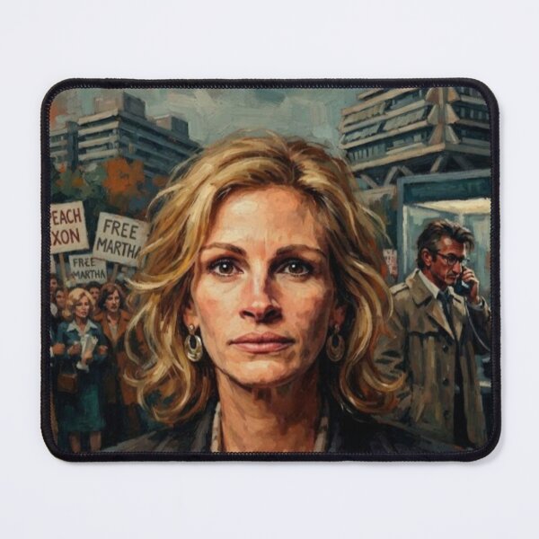 Item preview, Gaslit Political Drama Fine Art Tribute designed and sold by Art's Diner.