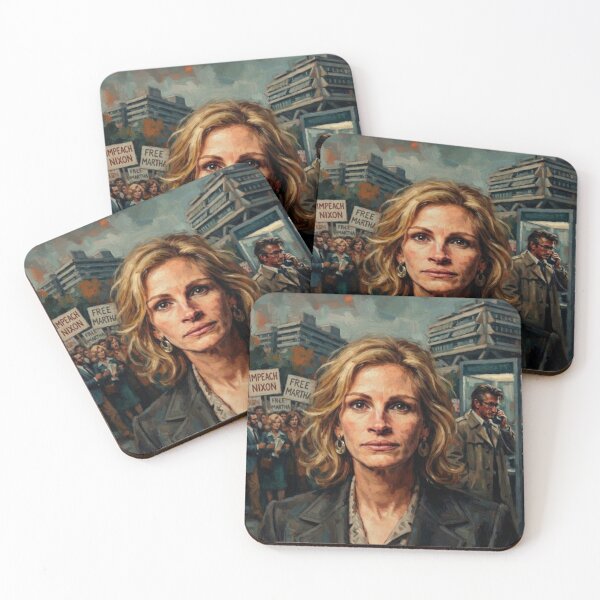Item preview, Gaslit Political Drama Fine Art Tribute designed and sold by Art's Diner.