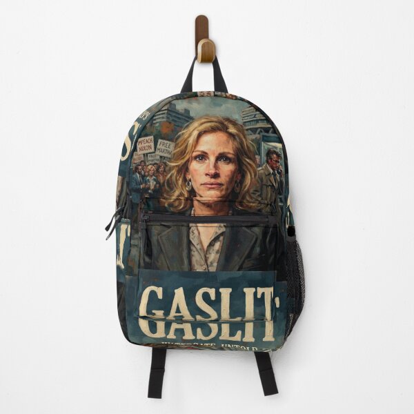 Item preview, Gaslit Political Drama Fine Art Tribute designed and sold by Art's Diner.