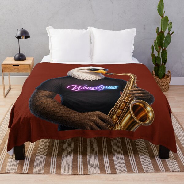 Item preview, Copy of Saxophone Eagle Gift designed and sold by Wenvilgrace.