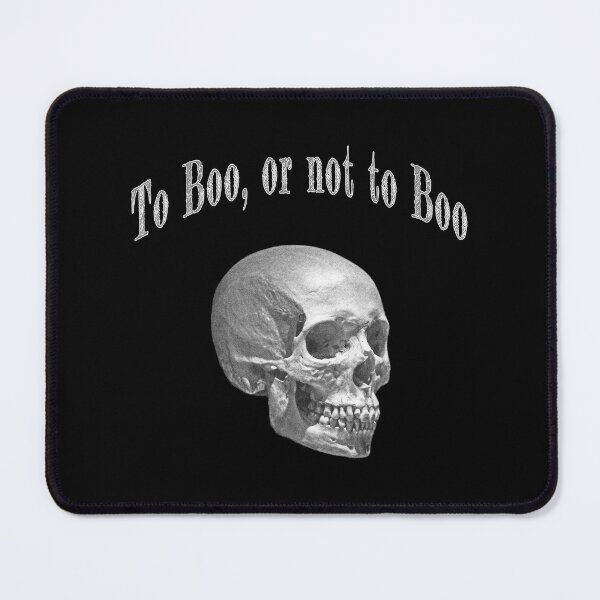 Item preview, Halloween Skull with a Philosophical Question designed and sold by studiodrchicken.