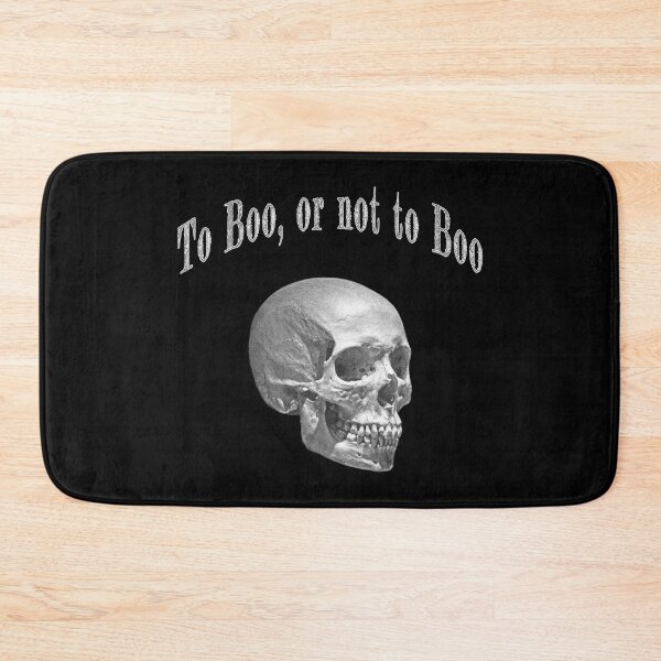 Item preview, Halloween Skull with a Philosophical Question designed and sold by studiodrchicken.