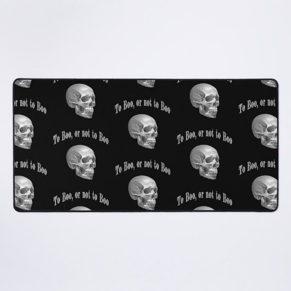 Item preview, Halloween Skull with a Philosophical Question designed and sold by studiodrchicken.
