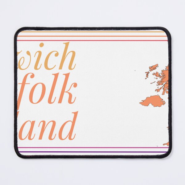 Item preview, Norwich Norfolk England City Marked On Map designed and sold by TheIconSmith.