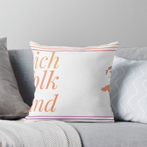 Item preview, Norwich Norfolk England City Marked On Map designed and sold by TheIconSmith.