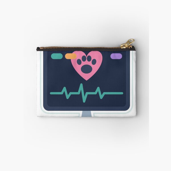Item preview, Vet Tech Anesthesia Monitor Paw Heartbeat Sticker designed and sold by NTOO.