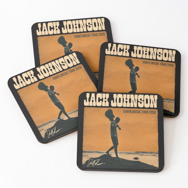 Item preview, Jack Johnson Walking On Beach Guitar Surfmusic Tour 2026 Vintage designed and sold by GusHickman.