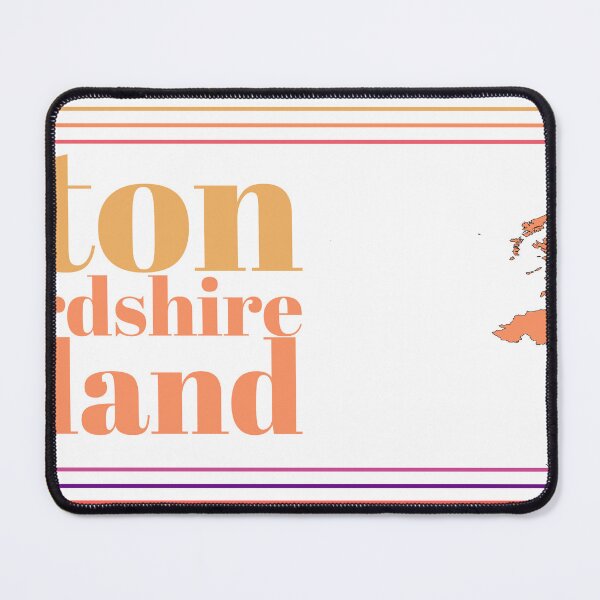 Item preview, Luton Bedfordshire England City Marked On Map designed and sold by TheIconSmith.