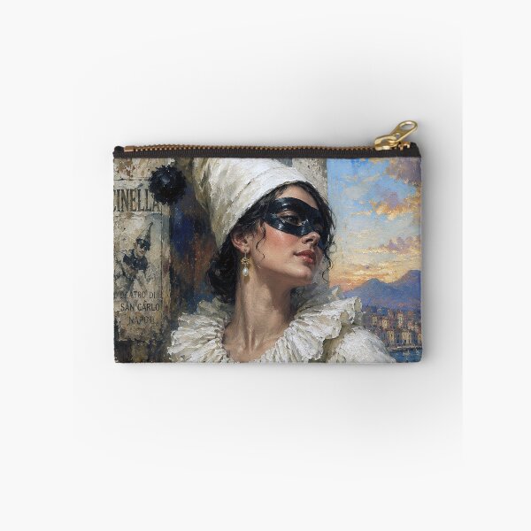 Item preview, Pulcinella – The Italian Jester painting. designed and sold by GalleryKauffeld.