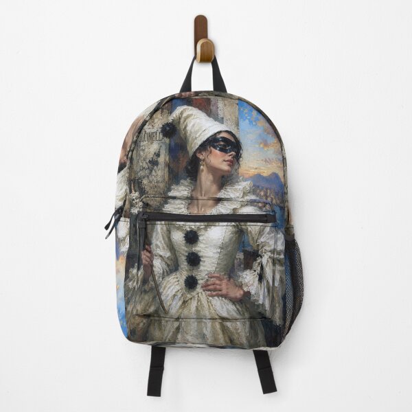 Item preview, Pulcinella – The Italian Jester painting. designed and sold by GalleryKauffeld.