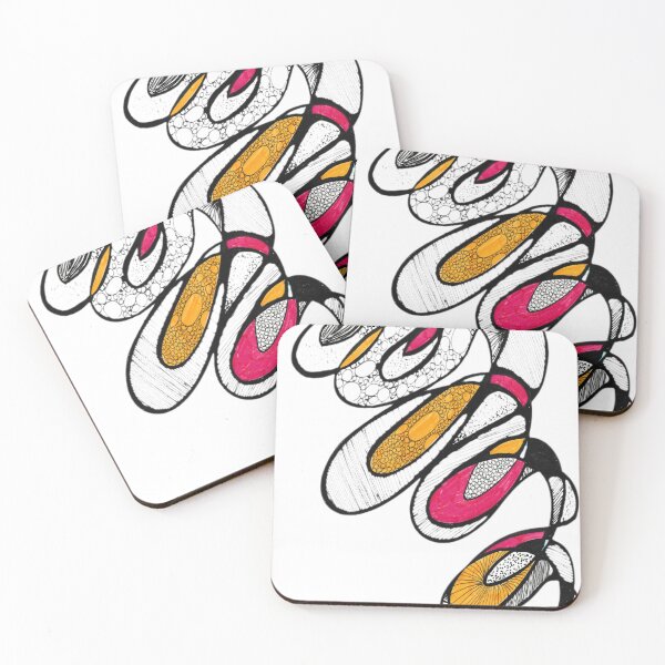 Item preview, Vibrant Whimsical Swirl Illustration designed and sold by O & A.