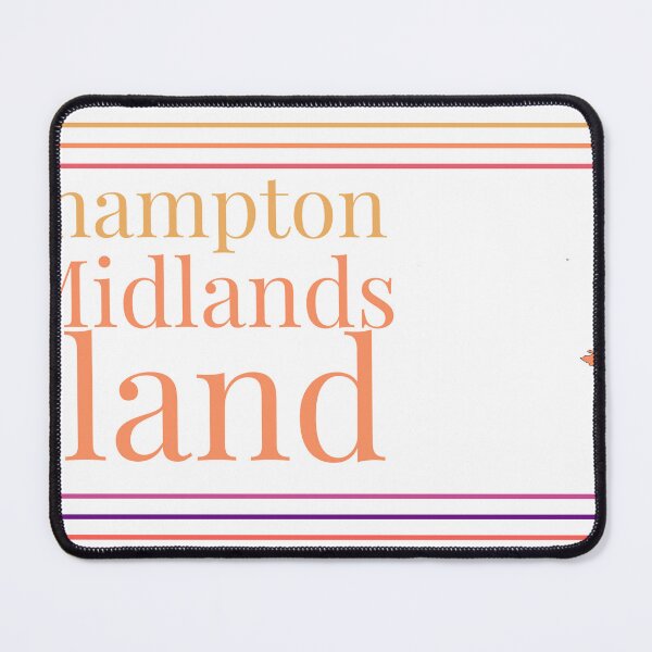 Item preview, Wolverhampton West Midlands England City Marked On Map designed and sold by TheIconSmith.