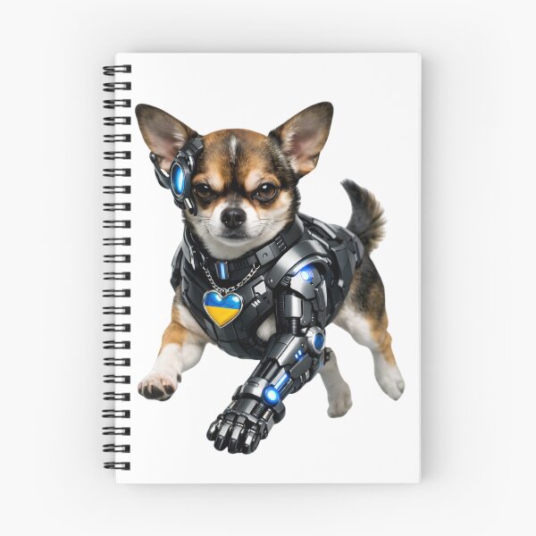 Item preview, Cyberpunk Chihuahua with Robotic Armor designed and sold by Agnisherl.