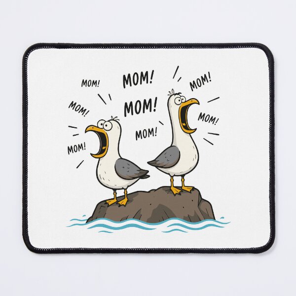 Item preview, Funny Seagull Mom Mum Mother's Day Gift Design designed and sold by w1ckerman.