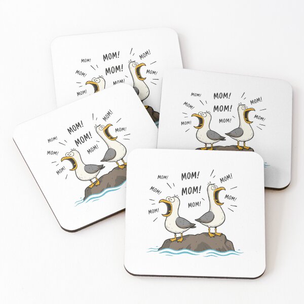 Item preview, Funny Seagull Mom Mum Mother's Day Gift Design designed and sold by w1ckerman.