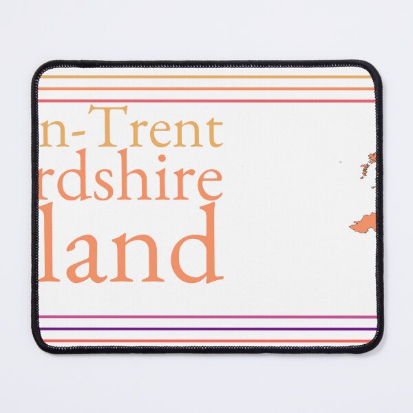 Item preview, Stoke On Trent Staffordshire England City Marked On Map designed and sold by TheIconSmith.