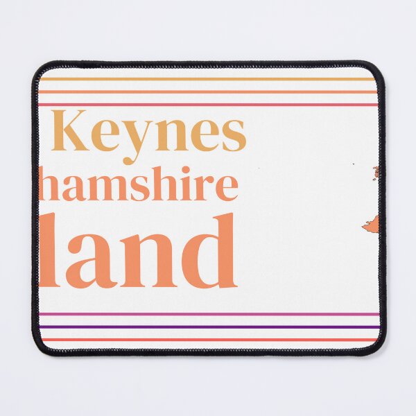 Item preview, Milton Keynes Buckinghamshire England City Marked On Map designed and sold by TheIconSmith.