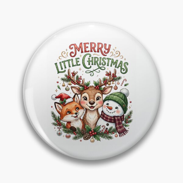 Item preview, Merry Little Christmas Woodland Trio designed and sold by Steele-Art.