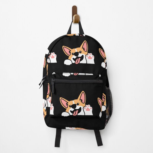 Item preview, Cute Waving Corgi Dog Pal Greeting designed and sold by Dmo3HarkoArt.