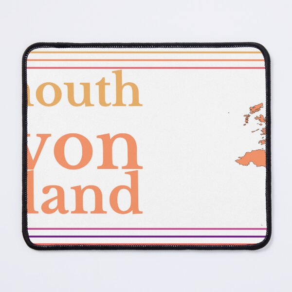 Item preview, Plymouth Devon England City Marked On Map designed and sold by TheIconSmith.