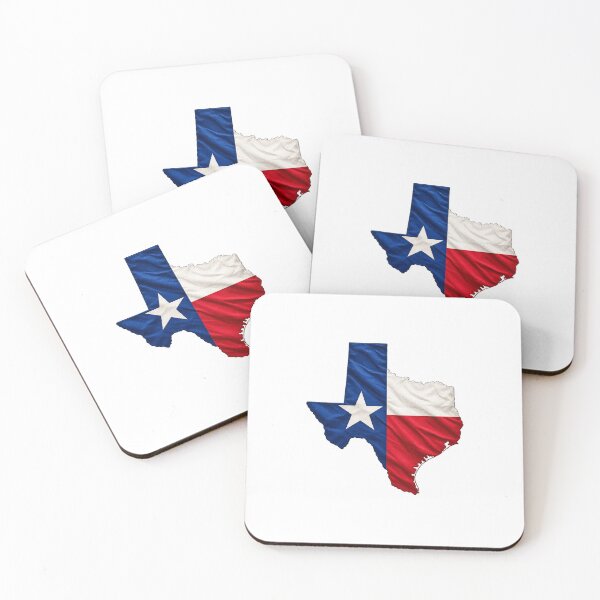 Item preview, Minimal Texas State Flag Map Sticker Design designed and sold by FunPurchase.