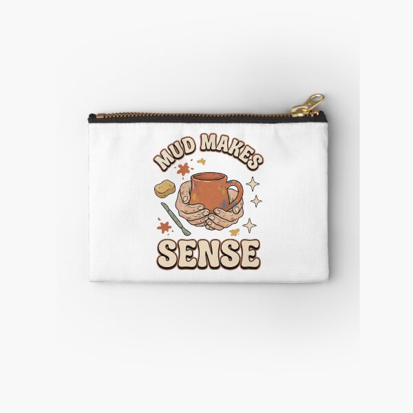 Item preview, Mud Makes Sense Retro Pottery Art designed and sold by GoofyShopp.