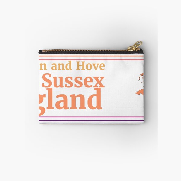 Item preview, Brighton And Hove East Sussex England City Marked On Map designed and sold by TheIconSmith.