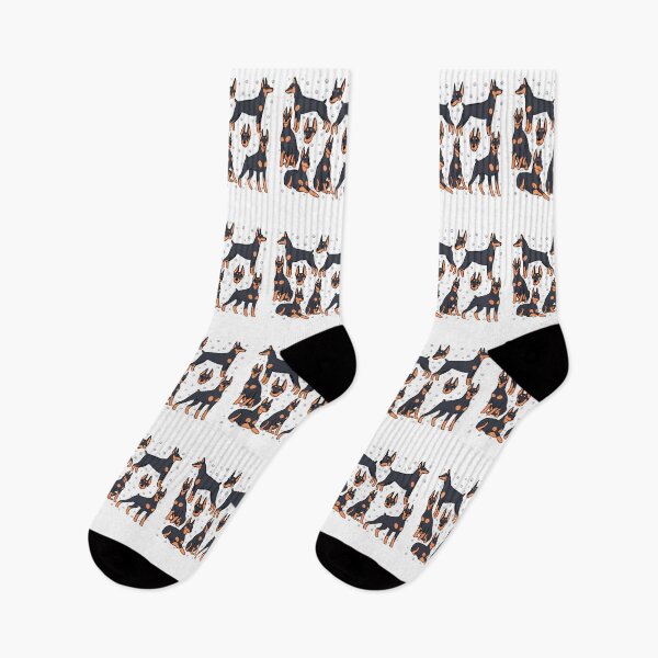 Item preview, Doberman Dog Breed Art with Paw Prints designed and sold by Dmo3HarkoArt.