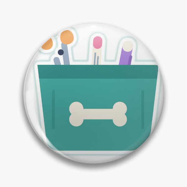 Item preview, Vet Tech Scrub Pocket Tools Sticker designed and sold by NTOO.