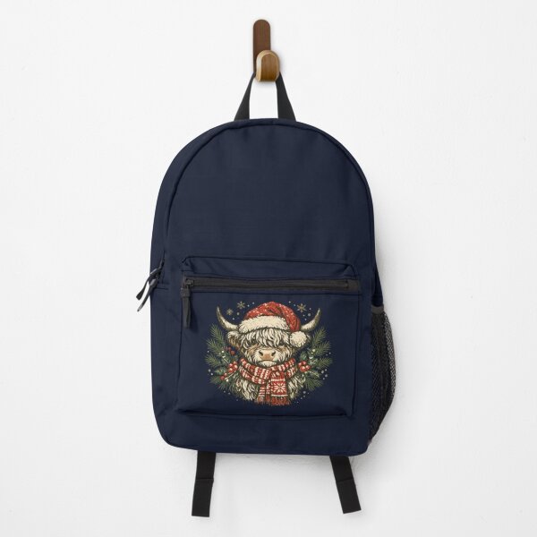 Item preview, Cute Christmas Highland Cow – Festive Rustic Farmhouse Holiday Winter Gift designed and sold by Artycom.
