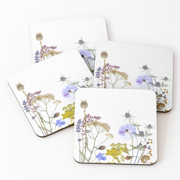 Item preview, Pressed Wildflowers and Lavender Botanical Art designed and sold by Catrinann.