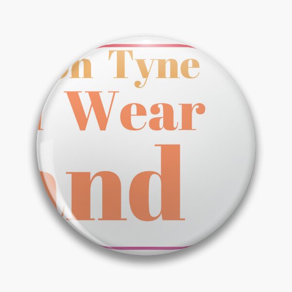 Item preview, Newcastle Upon Tyne Tyne And Wear England City Marked On Map designed and sold by TheIconSmith.