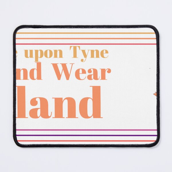 Item preview, Newcastle Upon Tyne Tyne And Wear England City Marked On Map designed and sold by TheIconSmith.