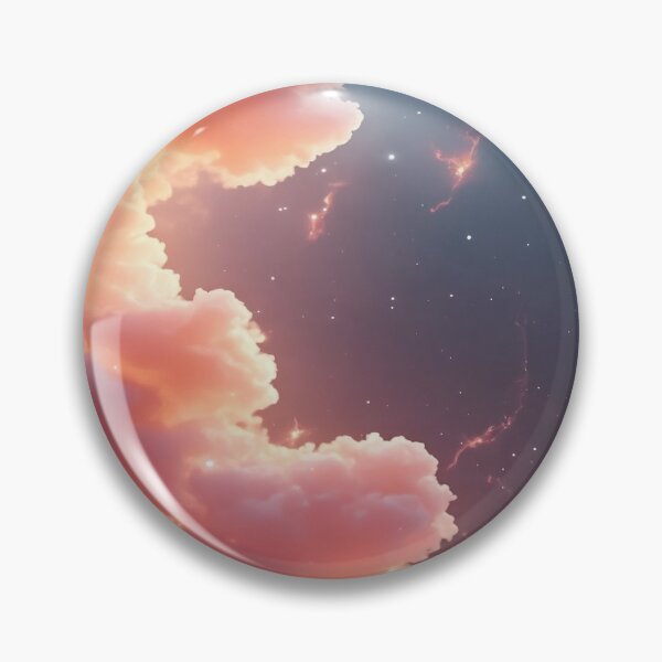 Item preview, Coral Nebula Bloom Among Stars designed and sold by ClarityPulse Studio.