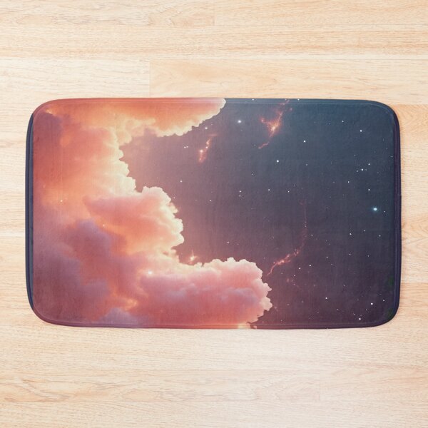 Item preview, Coral Nebula Bloom Among Stars designed and sold by ClarityPulse Studio.