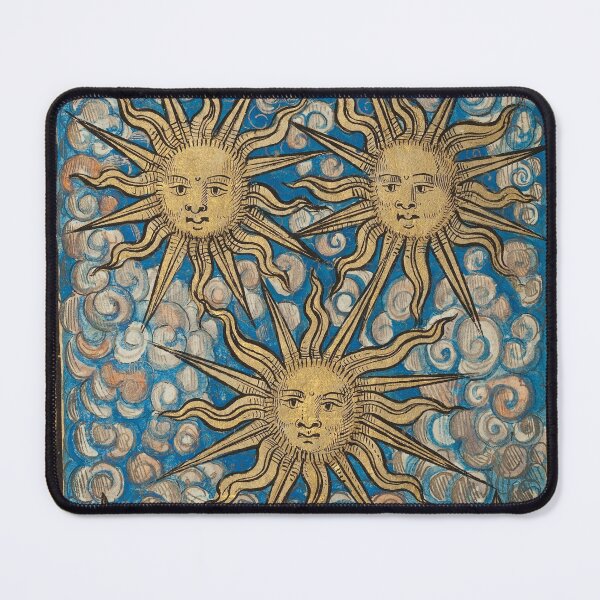 Item preview, 3 suns esoteric vintage art designed and sold by UranianDreams.