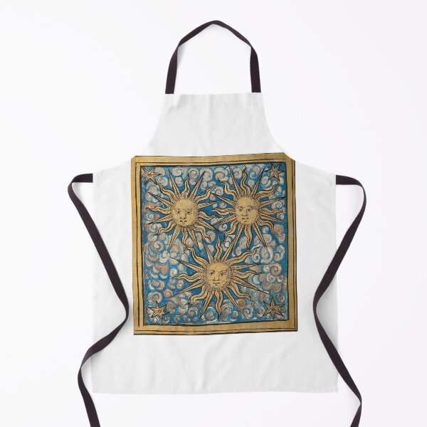 Item preview, 3 suns esoteric vintage art designed and sold by UranianDreams.