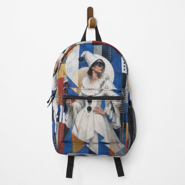 Item preview, A cubistic Pulcinella – A Venetian Tale designed and sold by GalleryKauffeld.