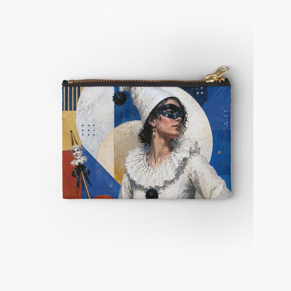 Item preview, A cubistic Pulcinella – A Venetian Tale designed and sold by GalleryKauffeld.