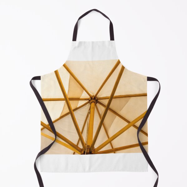 Item preview, Wooden Ribs Of A Cream Patio Umbrella From Below Showing Canopy Structure And Architectural Lines designed and sold by Nmallia.