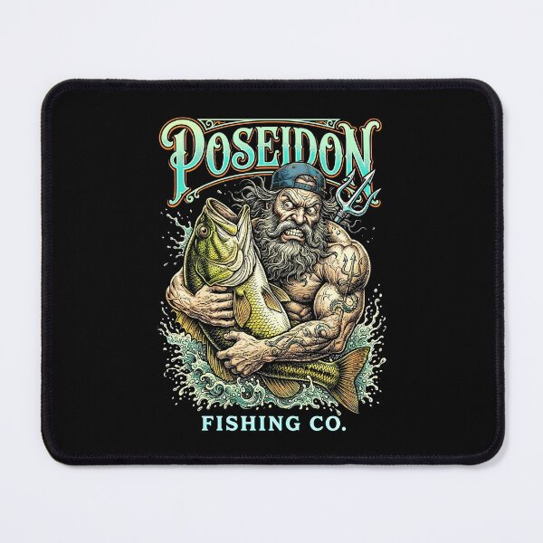 Item preview, Funny Fishing Dad Poseidon God Of The Sea Bass Fisherman designed and sold by GrandeDuc.