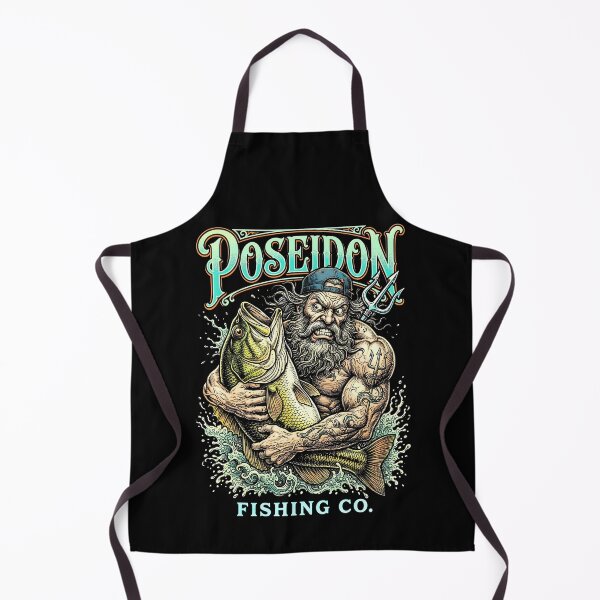 Item preview, Funny Fishing Dad Poseidon God Of The Sea Bass Fisherman designed and sold by GrandeDuc.