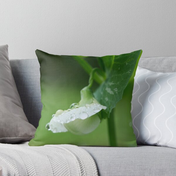 Item preview, Droplets on the flower. Garden pea designed and sold by Jouko Lehto Photography.