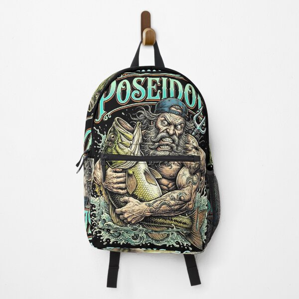 Item preview, Funny Fishing Dad Poseidon God Of The Sea Bass Fisherman designed and sold by GrandeDuc.